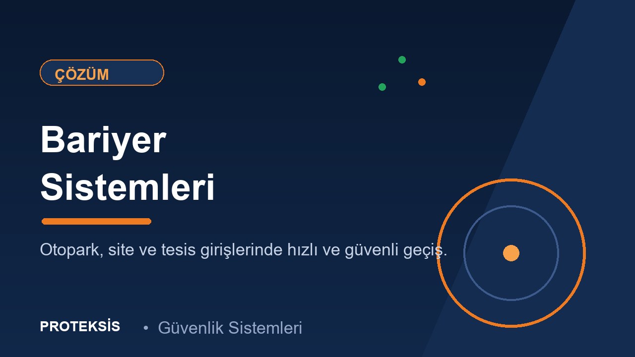 Bariyer Sistemleri